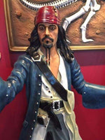 Pirate Captain Jack With Gun Life Size Statue - LM Treasures 