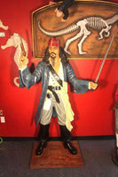 Pirate Captain Jack With Gun Life Size Statue - LM Treasures 