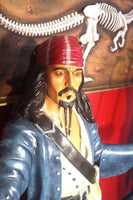 Pirate Captain Jack With Gun Life Size Statue - LM Treasures 