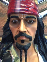 Pirate Captain Jack With Gun Life Size Statue - LM Treasures 