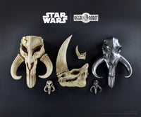 Star Wars Mudhorn Skull -The Mandalorian™ - Wall Decor Regal Robot - LM Treasures 