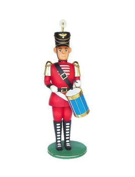 Toy Soldier Drummer Over Sized Christmas Statue - LM Treasures 