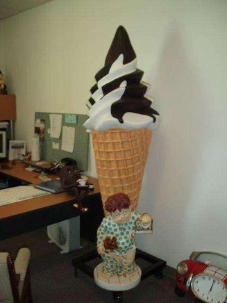 Hot Fudge Ice Cream Over Sized Statue - LM Treasures 