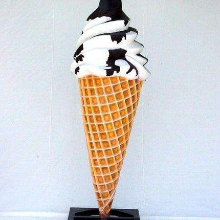 Hot Fudge Ice Cream Over Sized Statue - LM Treasures 