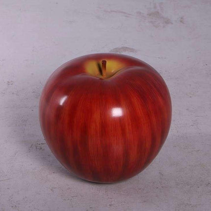 Medium Blush Red Apple Over Sized Statue - LM Treasures 