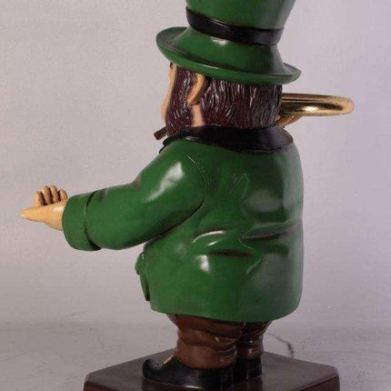 Leprechaun Smoking Butler Life Size Statue - LM Treasures 