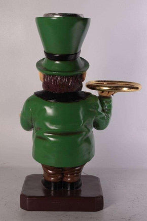 Leprechaun Smoking Butler Life Size Statue - LM Treasures 