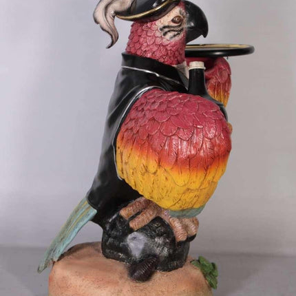 Pirate Parrot Butler Statue - LM Treasures 