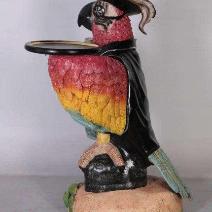 Pirate Parrot Butler Statue - LM Treasures 