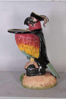 Pirate Parrot Butler Statue - LM Treasures 