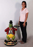 Turtle Butler Life Size Statue - LM Treasures 