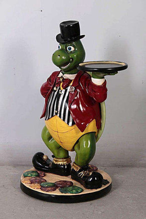 Turtle Butler Life Size Statue - LM Treasures 