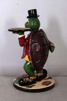 Turtle Butler Life Size Statue - LM Treasures 