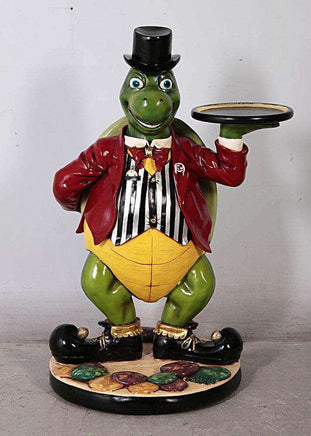 Turtle Butler Life Size Statue - LM Treasures 