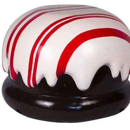 White Mallow Chocolate Truffle Over Sized Statue - LM Treasures 