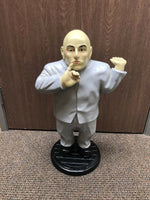 Baldy Set of 2 Dr. Evil Mini Me Butler Life Size Statues - LM Treasures 
