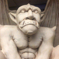 Mythical Gargoyle Standing Halloween Life Size Prop Decor Statue - LM Treasures 
