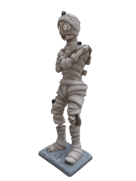 Comic Mummy Life Size Decor Prop Statue - LM Treasures 