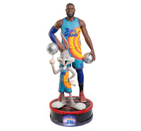 Space Jam Lebron James & Bugs Bunny Life Size Statue - LM Treasures 