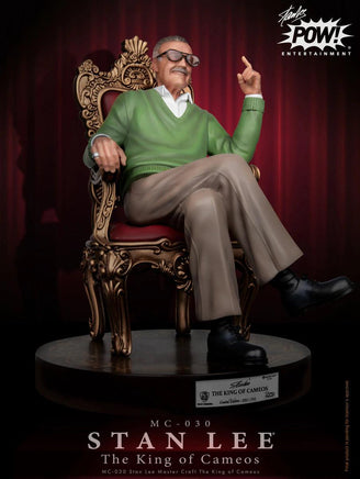 Stan Lee: The King Of Cameos Master Craft Table Top Statue - LM Treasures 