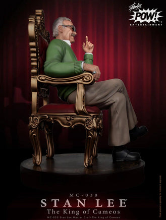 Stan Lee: The King Of Cameos Master Craft Table Top Statue - LM Treasures 