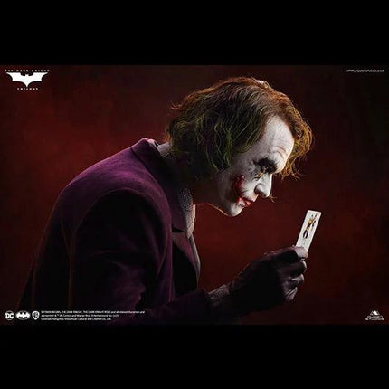 The Dark Knight Joker (Heath Ledger) Life Size Statue - LM Treasures 