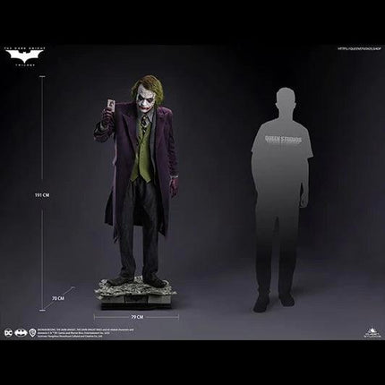 The Dark Knight Joker (Heath Ledger) Life Size Statue - LM Treasures 