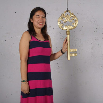 Gold Key Over Sized Statue - LM Treasures 