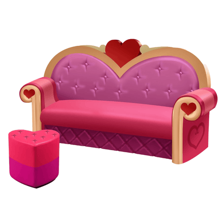 Heart Stool Over Sized Statue - LM Treasures 