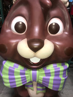 Giant Chocolate Easter Bunny Over Sized Statue - LM Treasures 