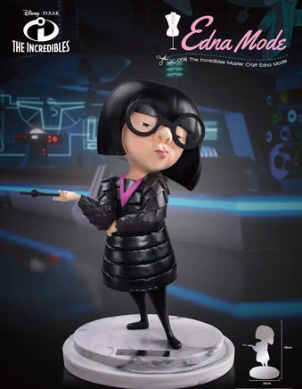 The Incredibles Edna Mode Master Craft Table Top Statue - LM Treasures Life Size Statues & Prop Rental