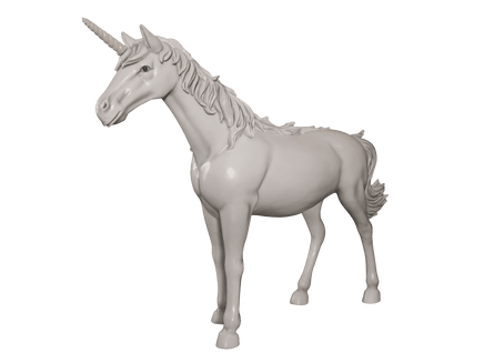 Rainbow Unicorn Life Size Statue - LM Treasures 